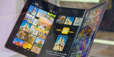 #MWC25 سامسونج تكشف عن نموذج Flex G المحدث في خطوة نحو اطلاق Galaxy G Fold ثلاثي الطي - شبكة أطلس سبورت