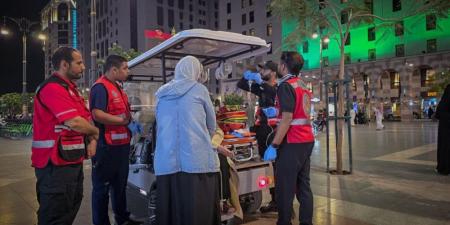 المدينة المنورة.. الهلال الأحمر ينقذ مصابًا بجلطة قلبية في مسجد قباء - شبكة أطلس سبورت