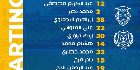 عودة أحمد عادل عبد المنعم..تشكيل الإسماعيلي الرسمي أمام طلاع الجيش في الدوري المصري الممتاز - شبكة أطلس سبورت