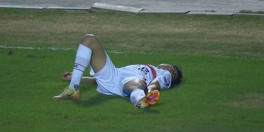 تفاصيل إصابة أحمد الجفالي لاعب الزمالك ومدة غيابه - شبكة أطلس سبورت