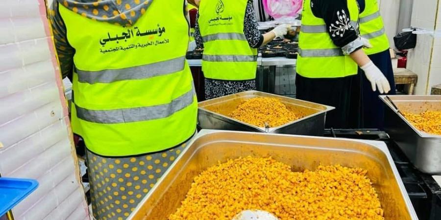 مبادرة خيرية في رمضان : 1000 وجبة إفطار يوميًا في نوسا الغيط بالدقهلية - شبكة أطلس سبورت