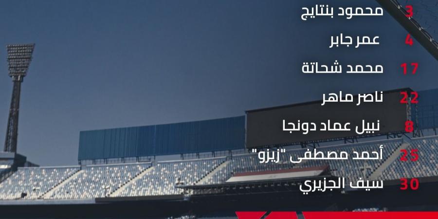 عبدالله السعيد إحتياطيا.. تشكيل الزمالك الرسمي ضد الأهلي في الدوري المصري الممتاز - شبكة أطلس سبورت